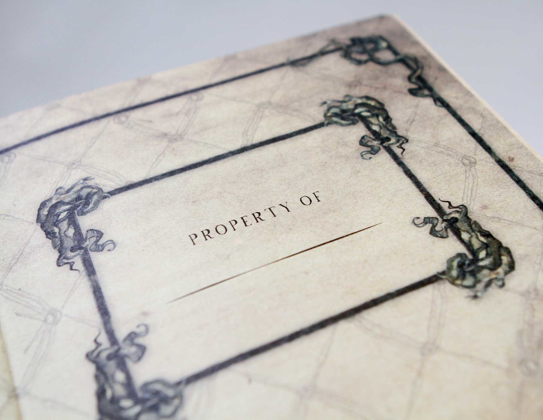 Guillermo del Toro Hardcover Blank Sketchbook