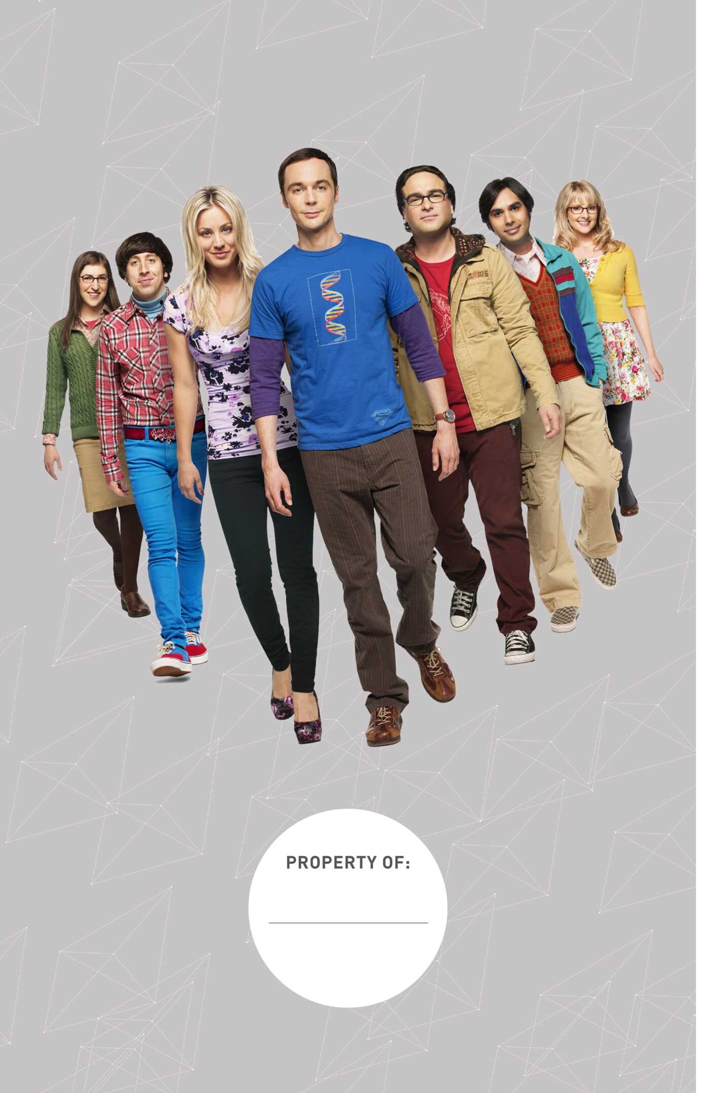 Big Bang Theory Hardcover Ruled Journal