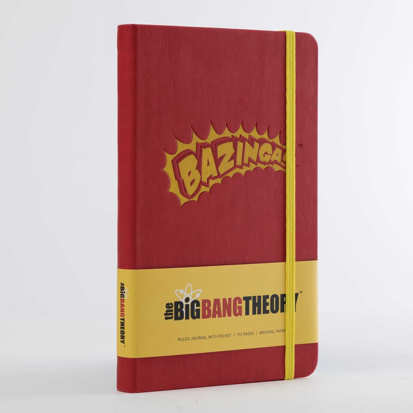 Big Bang Theory Hardcover Ruled Journal