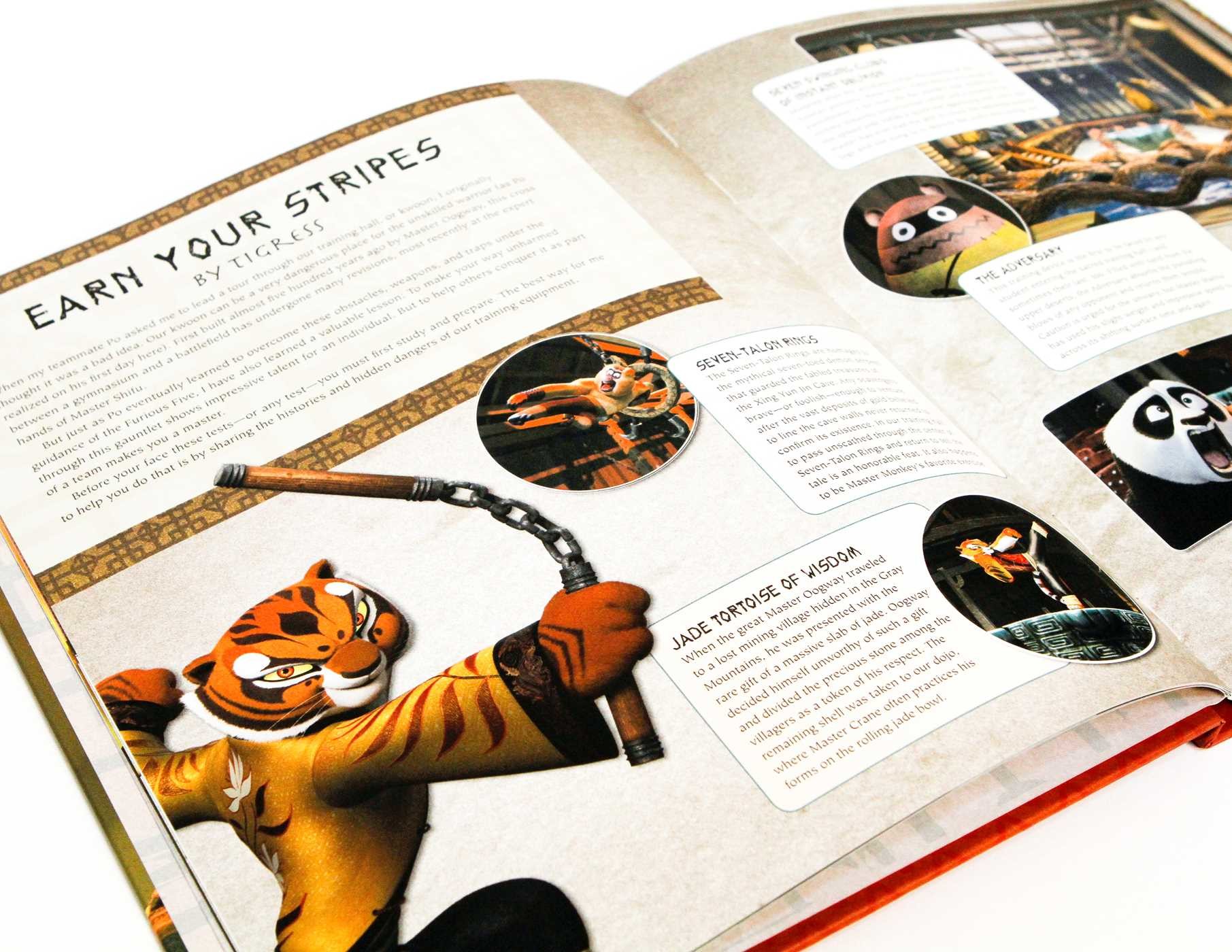 Kung Fu Panda The Scroll of the Masters Book by Richard Hamilton