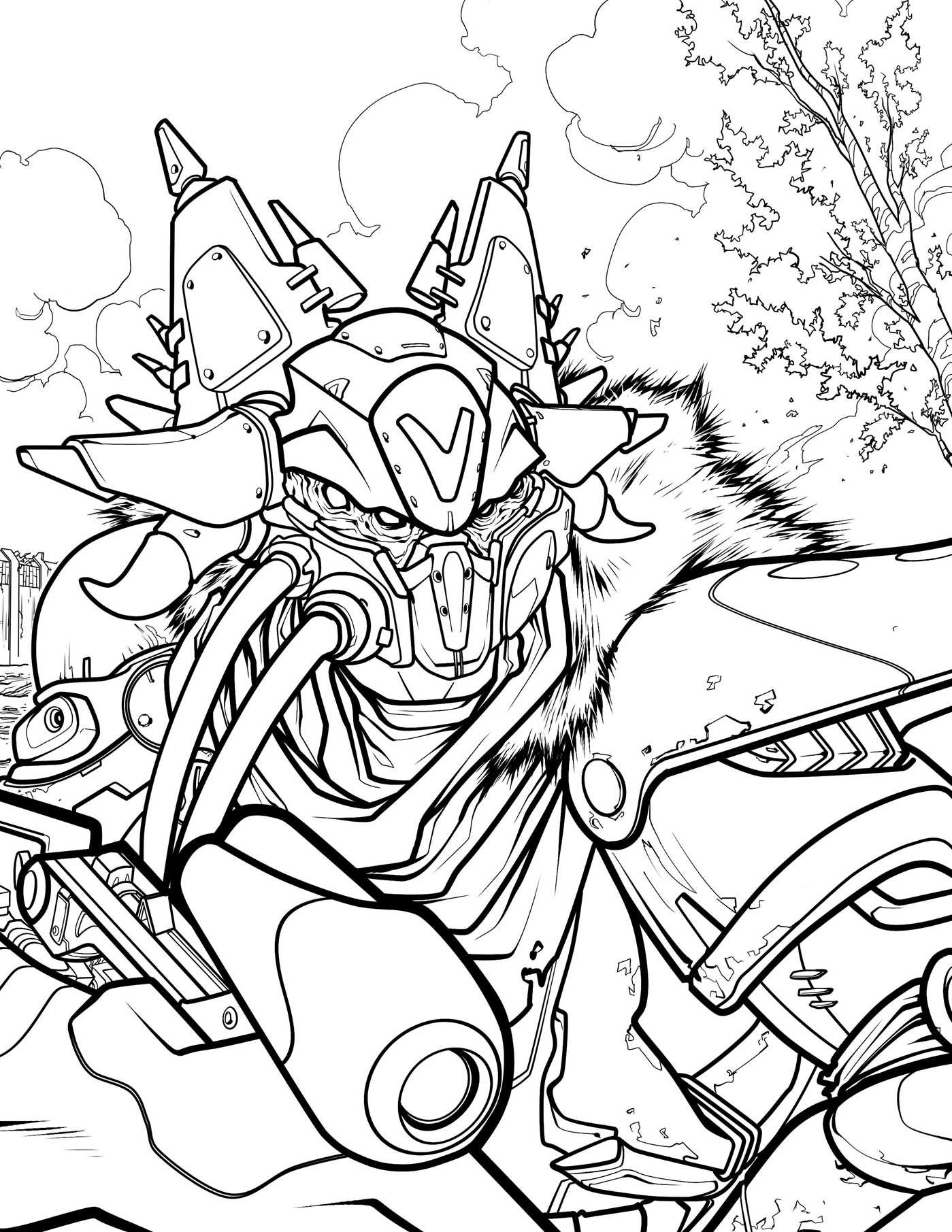 Destiny: The Official Coloring Book | Book by Bungie, Ze Carlos