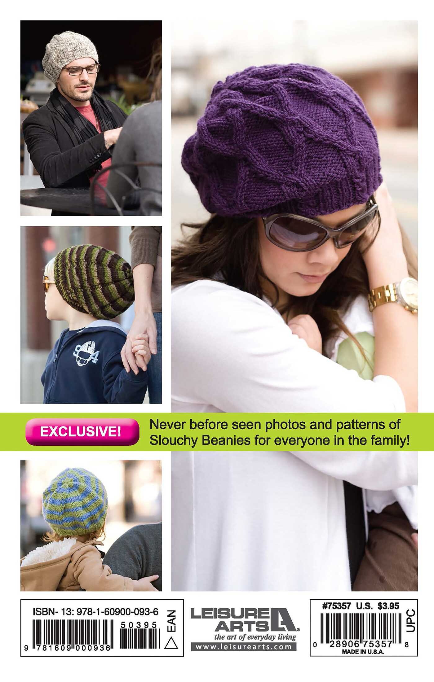Knit Celebrity Slouchy Beanies for the Family