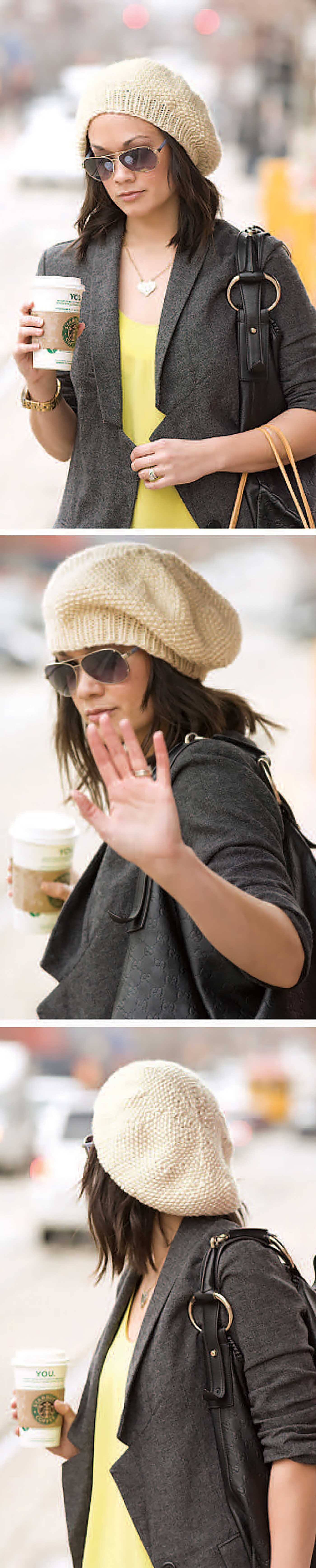 Knit Celebrity Slouchy Beanies for the Family