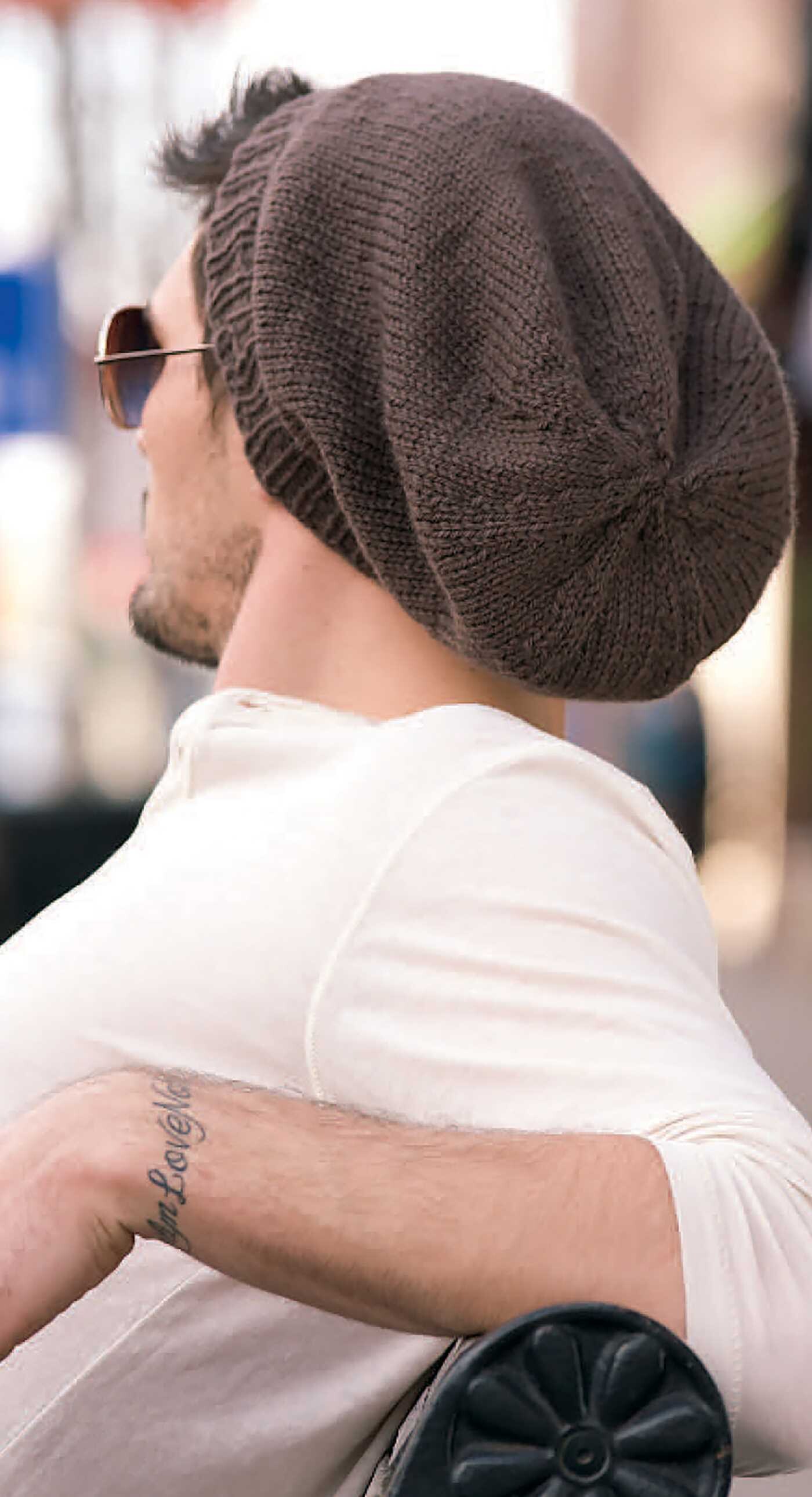 Knit Celebrity Slouchy Beanies for the Family