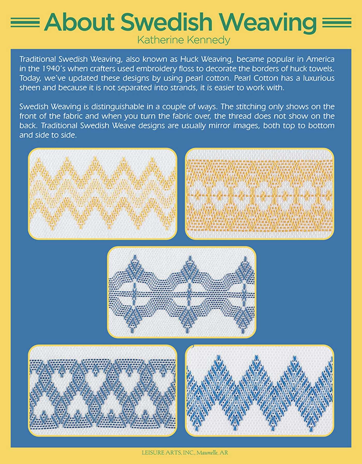 Easy-Does-It Swedish Weave Towels