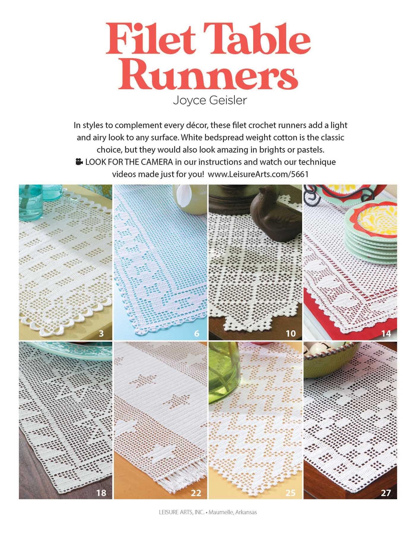 Filet Table Runners