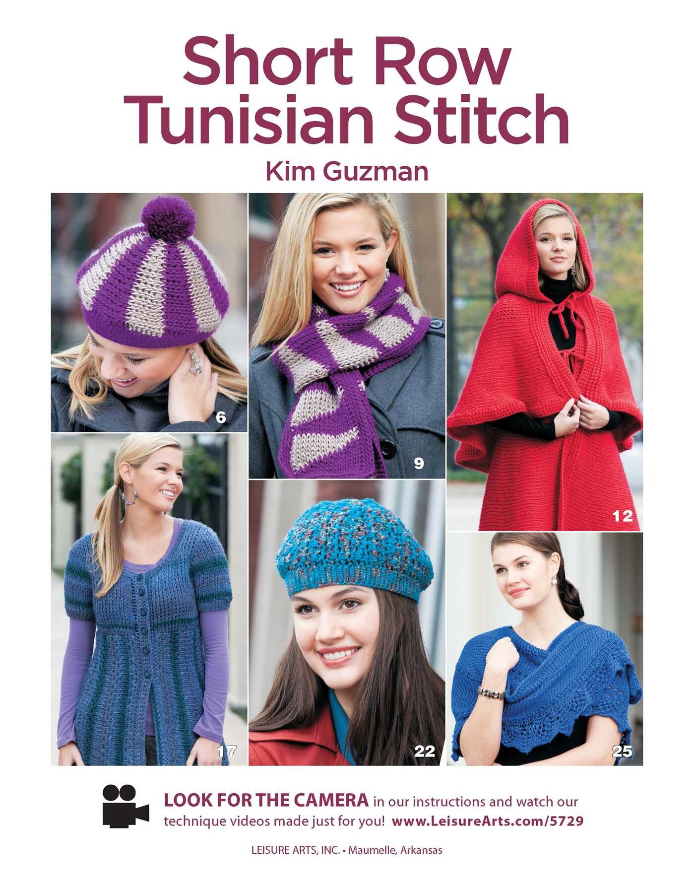 Short Row Tunisian Stitch Crochet