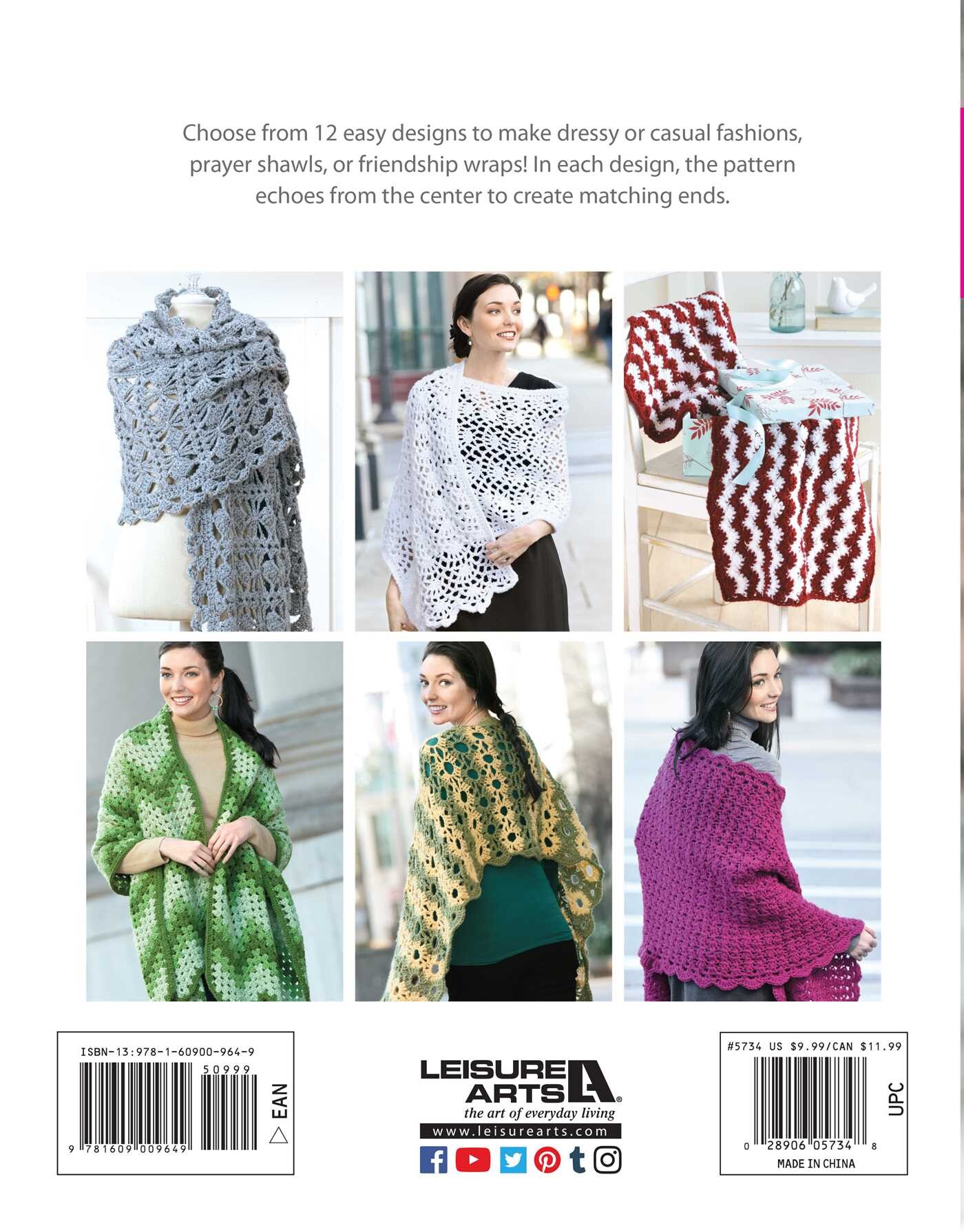 Wraps by the Dozen—From Dressy to Casual, Show Your Style with Cozy, Fashionable Wraps