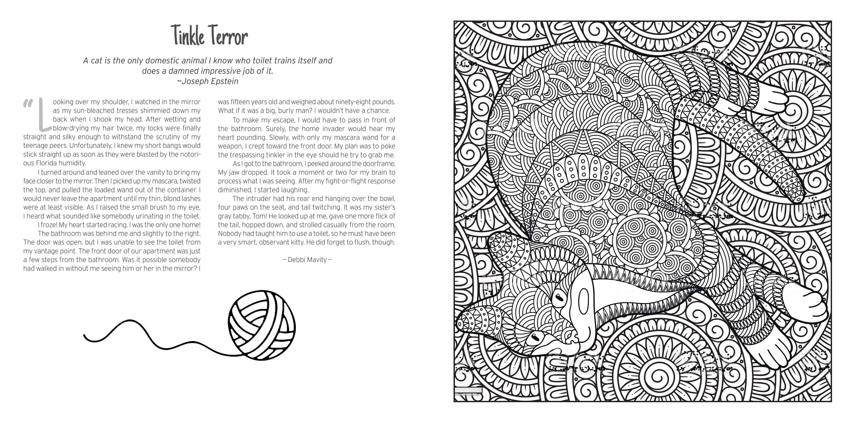 Chicken Soup for the Soul: My Very Good, Very Bad Cat Coloring Book