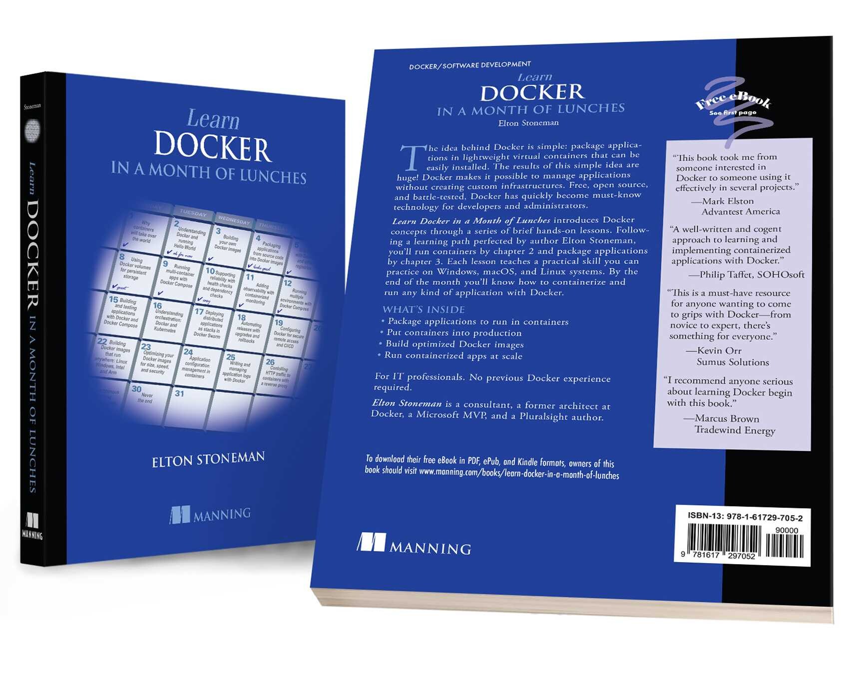 Learn Docker in a Month of Lunches