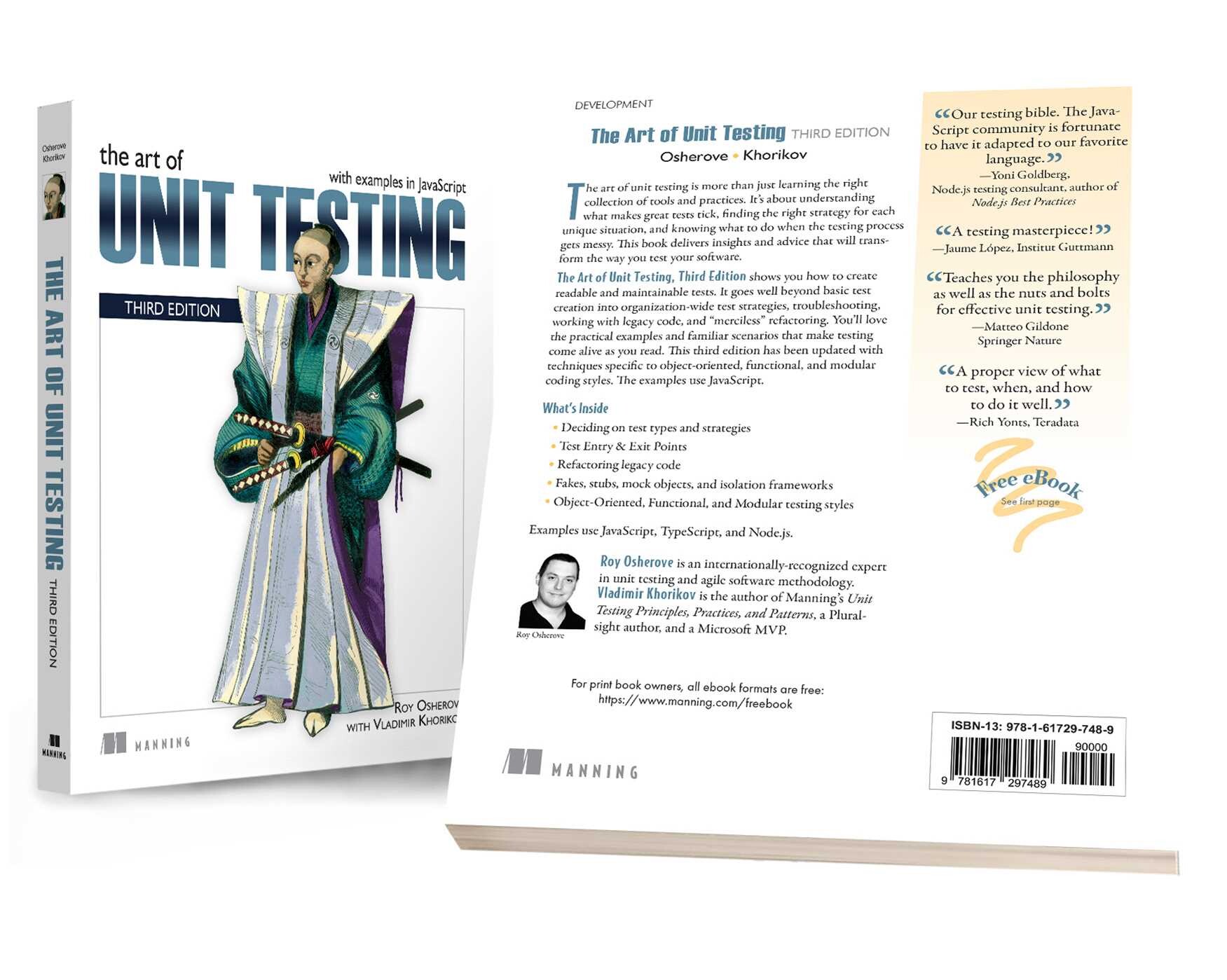 The Art of Unit Testing, Third Edition