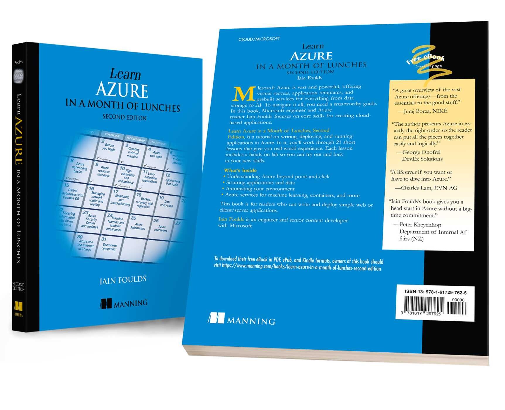 Learn Azure in a Month of Lunches, Second Edition