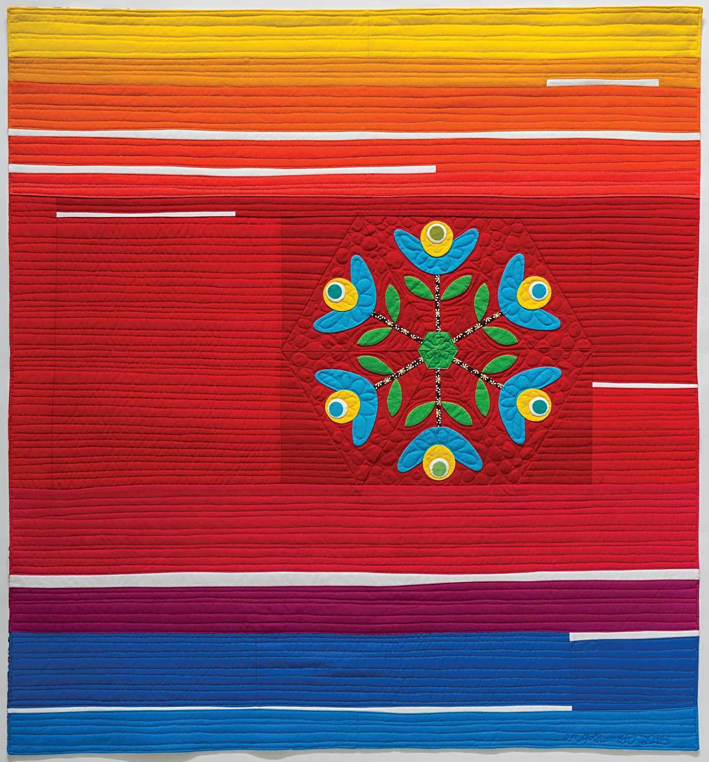 Hexie Garden Quilt