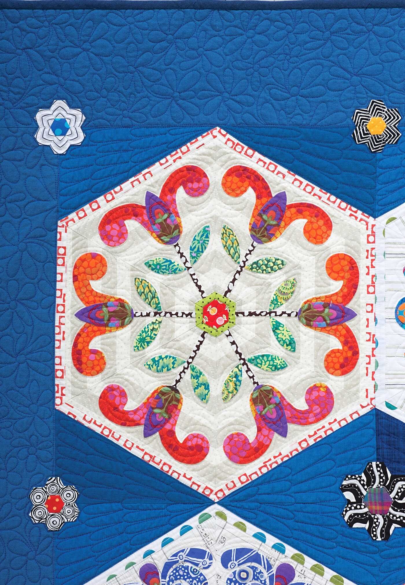 Hexie Garden Quilt