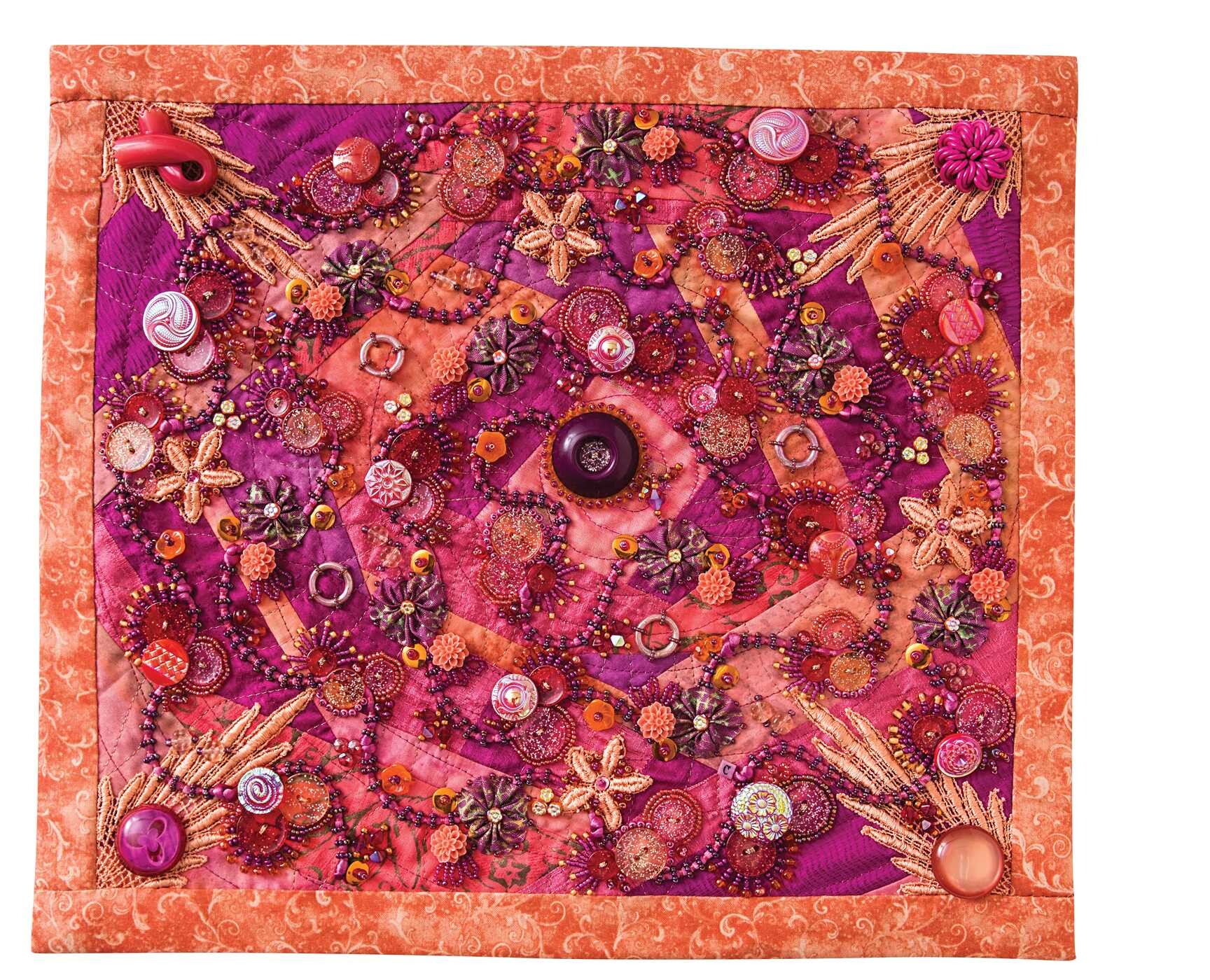 Beaded Embroidery Stitching