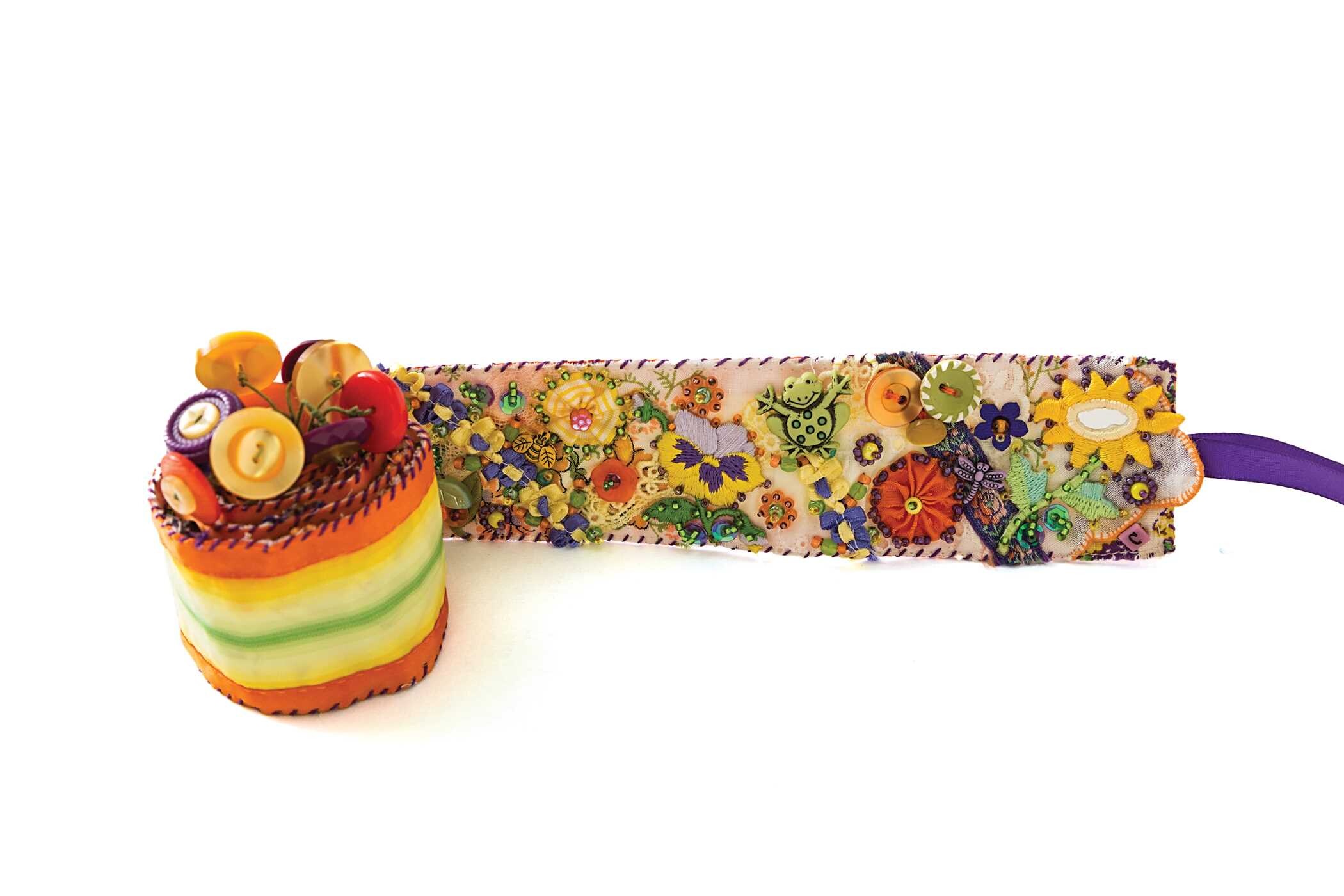 Beaded Embroidery Stitching