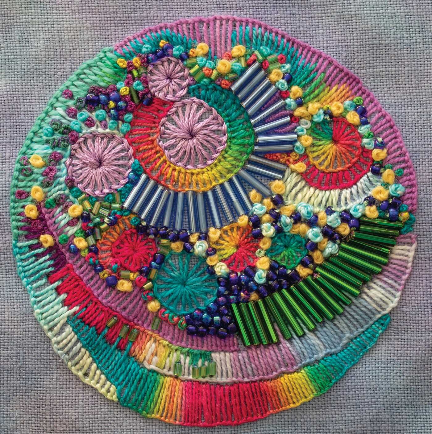 Creative Stitches for Contemporary Embroidery