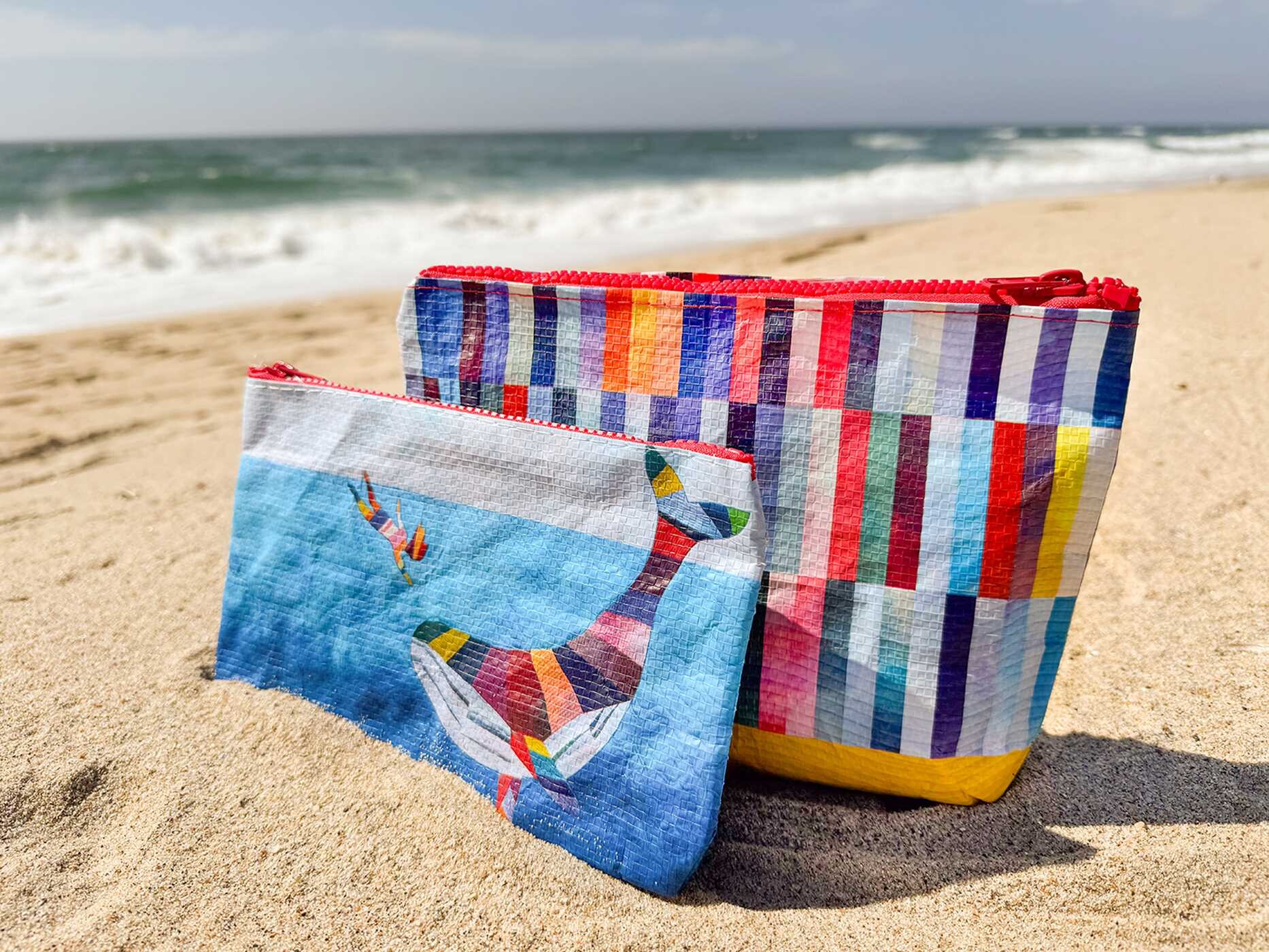 Whale and I Eco Pouch Set