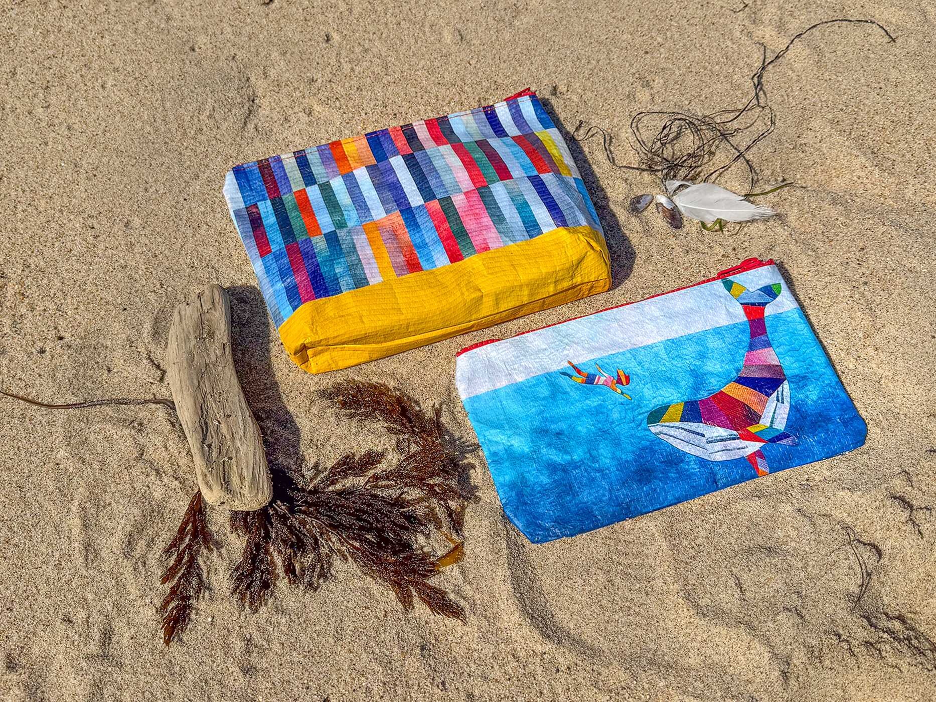 Whale and I Eco Pouch Set