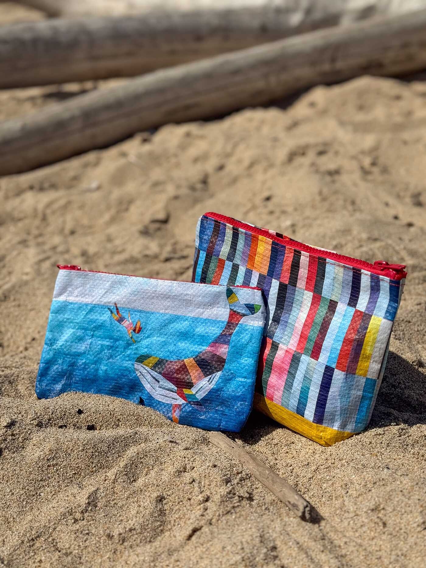 Whale and I Eco Pouch Set