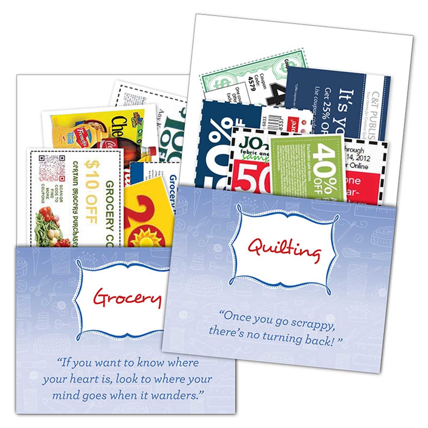 Quilty Coupon Keeper