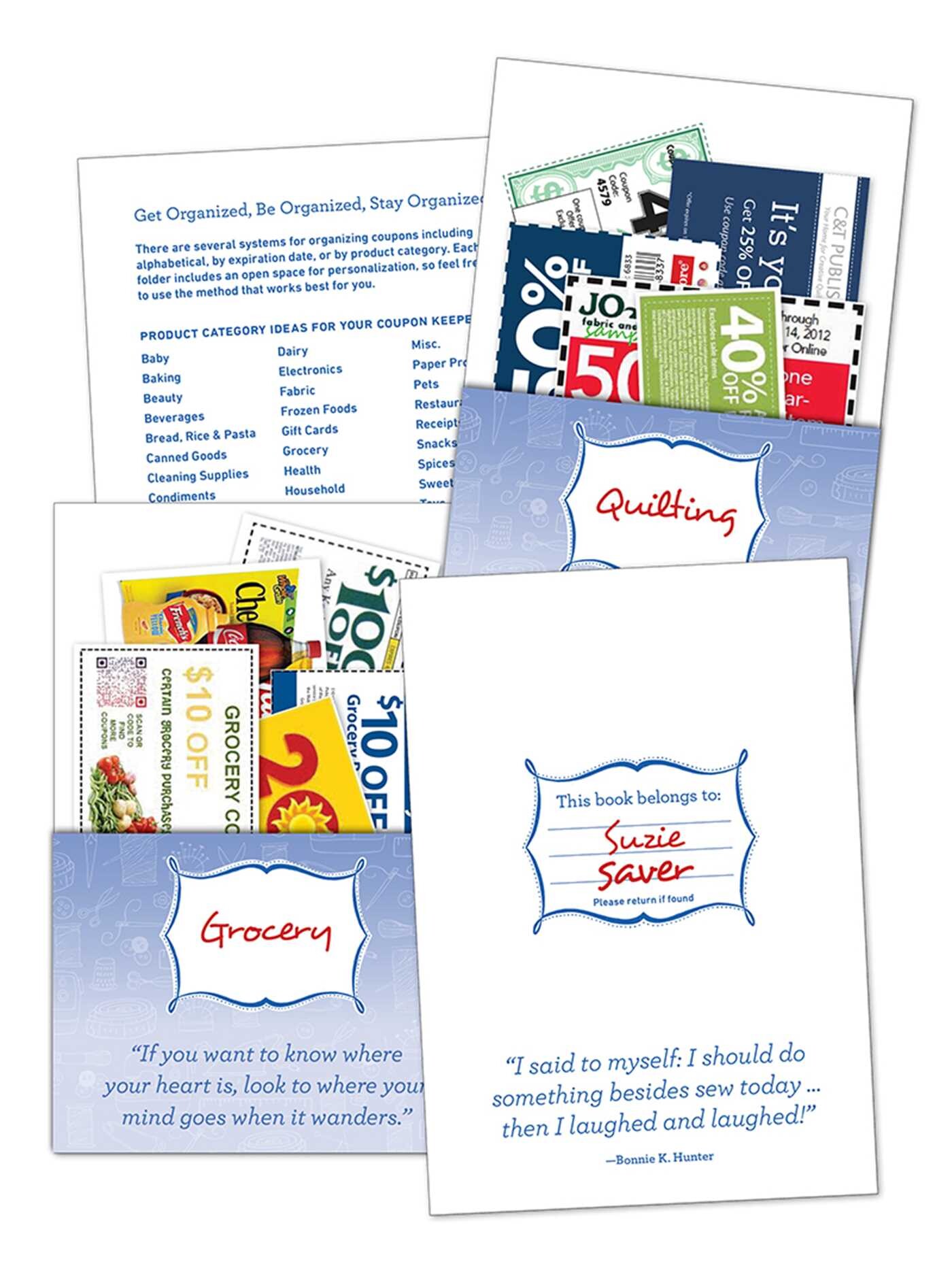 Quilty Coupon Keeper