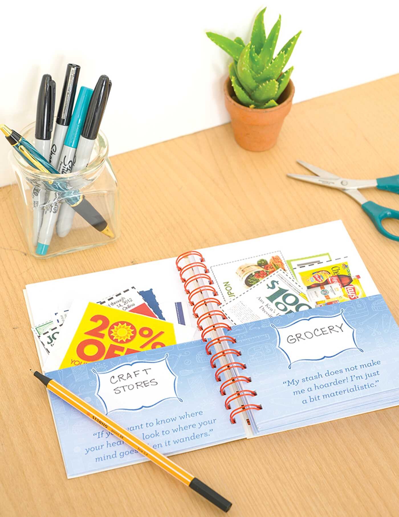 Quilty Coupon Keeper