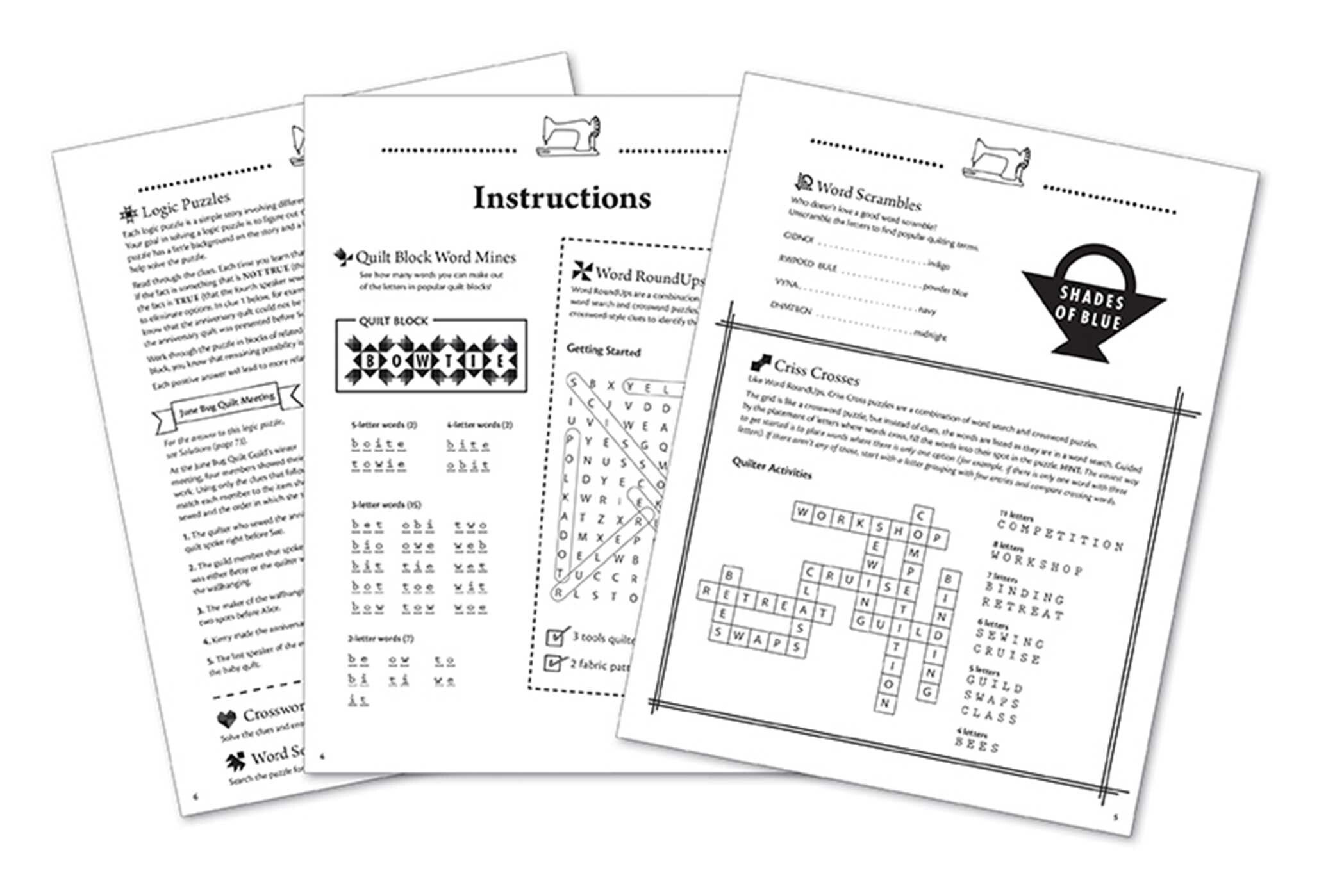 More Happy Quilter Variety Puzzles—Volume 3
