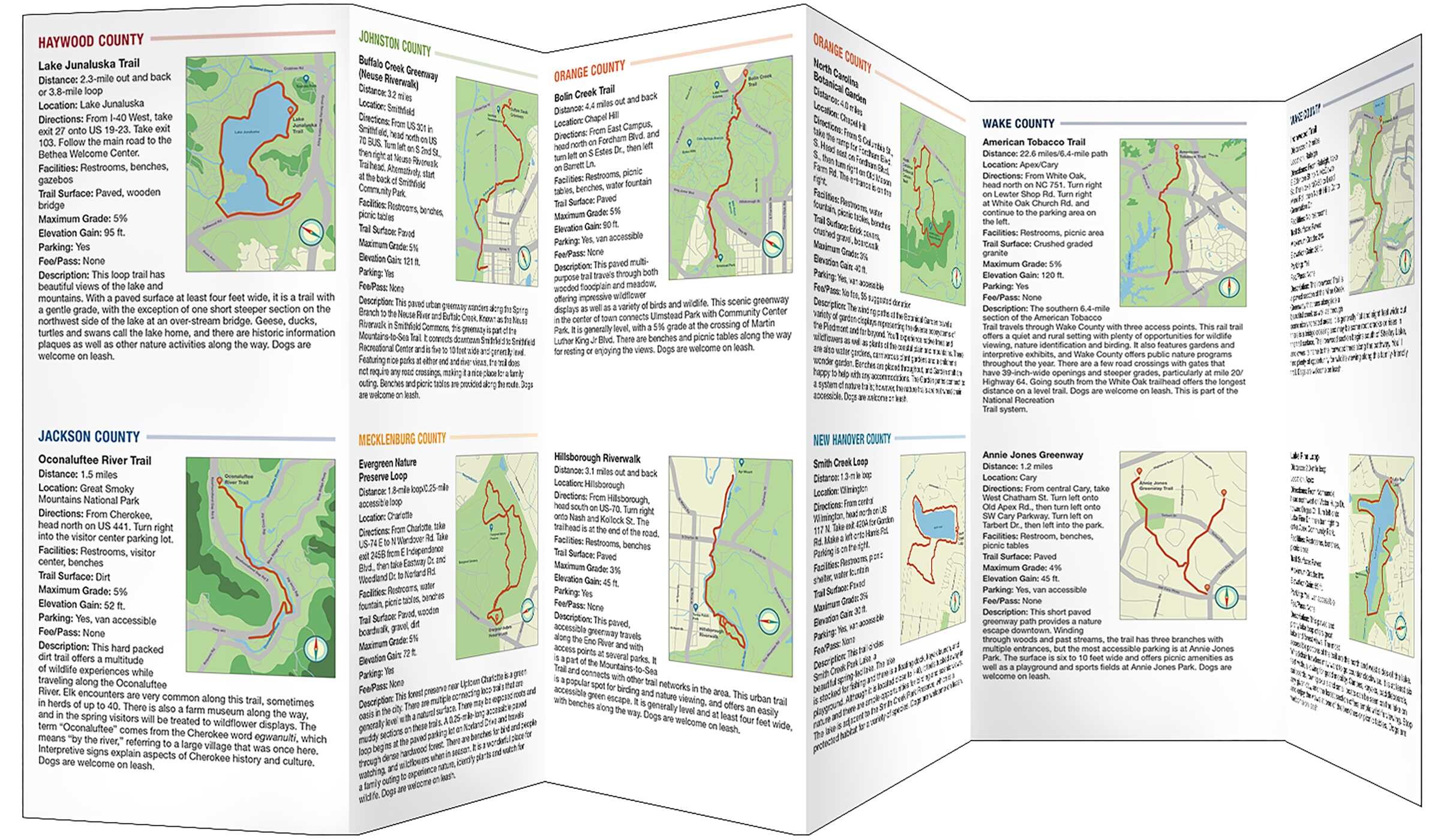 North Carolina Day Hikes