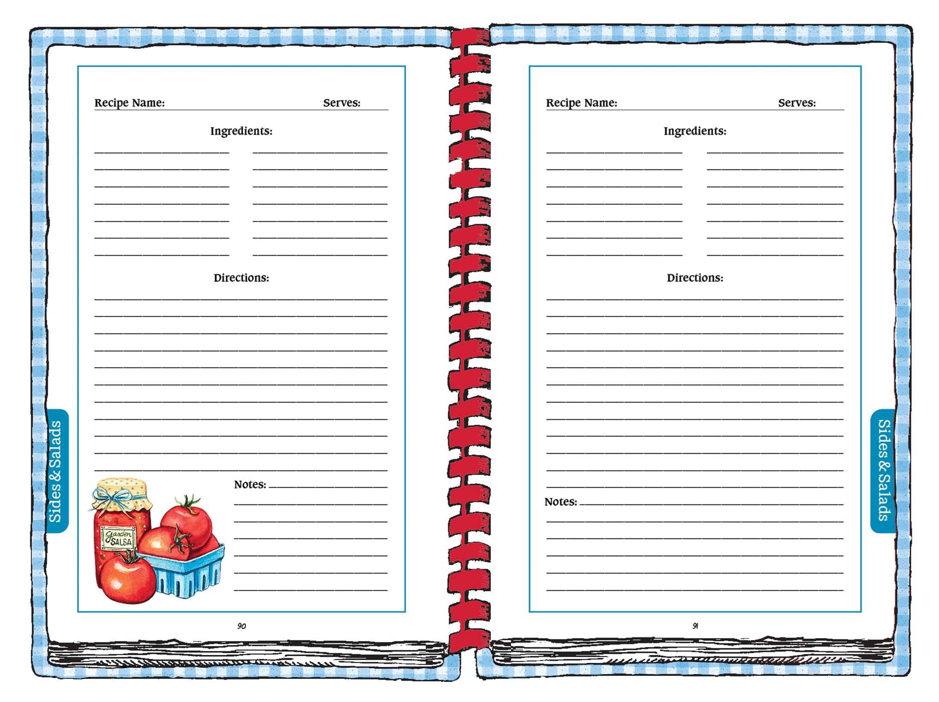 My Favorite Recipes - Create Your Own Cookbook