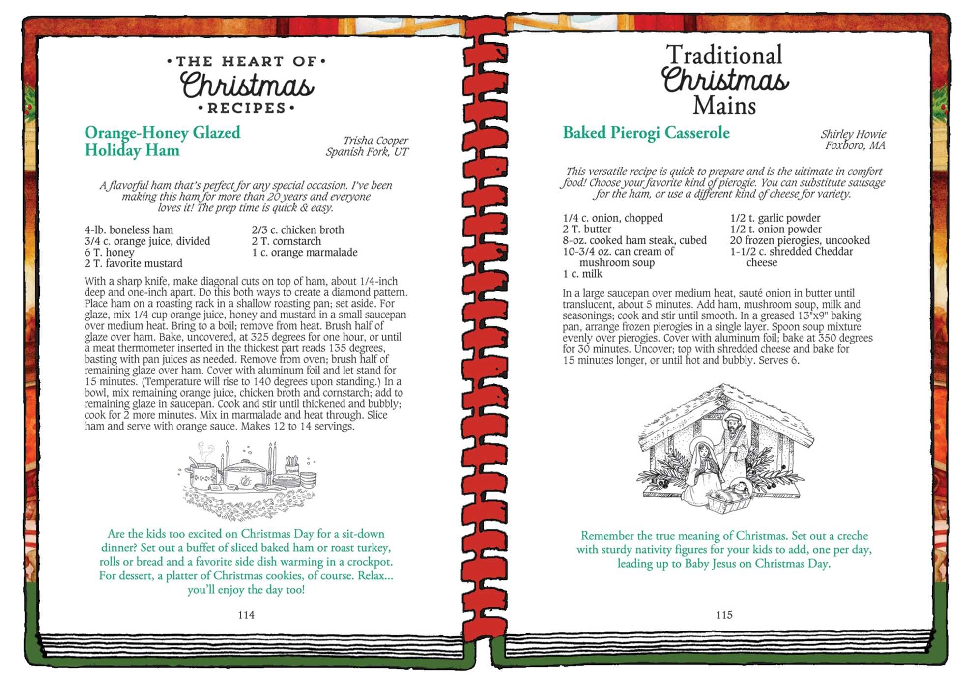Heart of Christmas Recipes