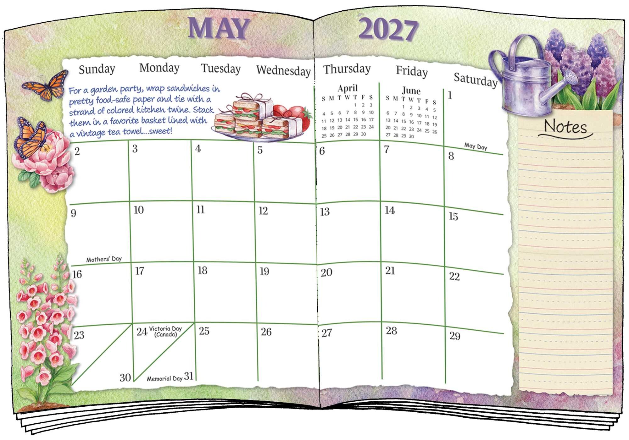 2027 Gooseberry Patch Pocket Calendar