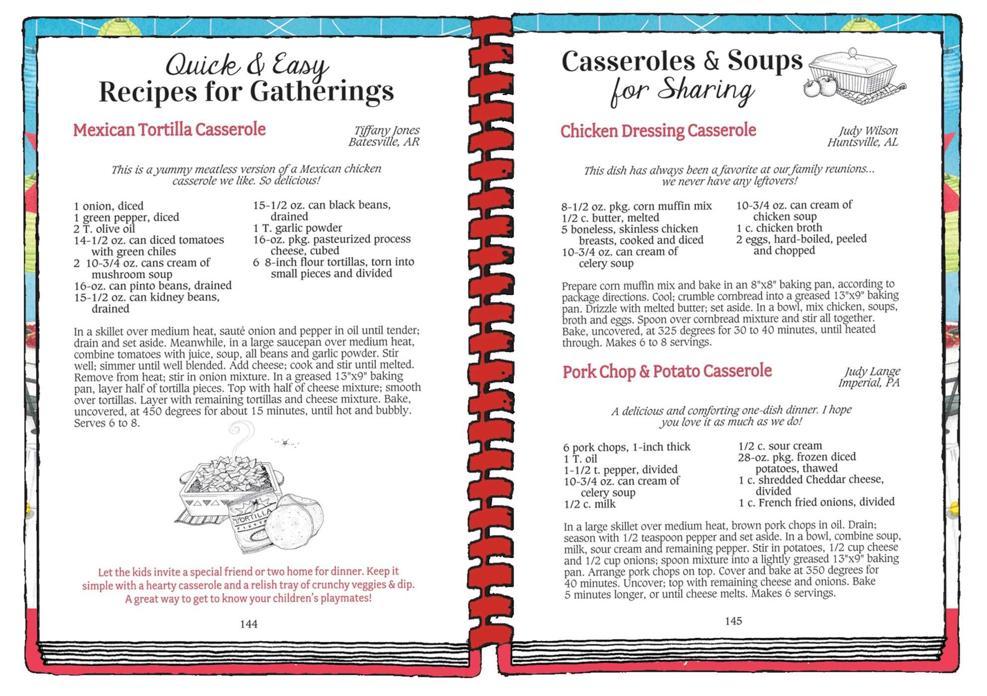 Quick & Easy Recipes for Gatherings Cookbook