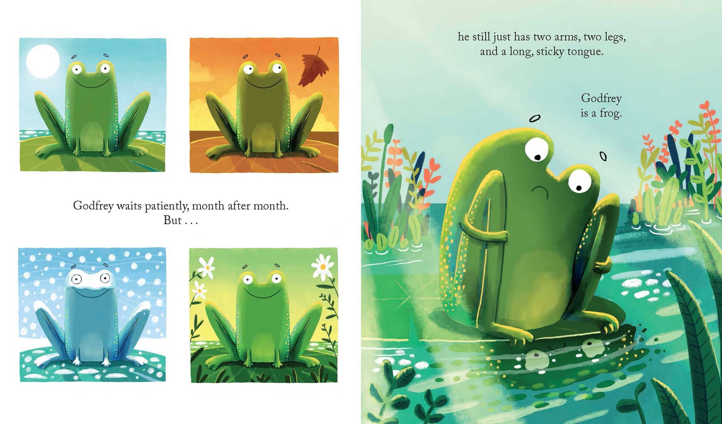 Godfrey is a Frog