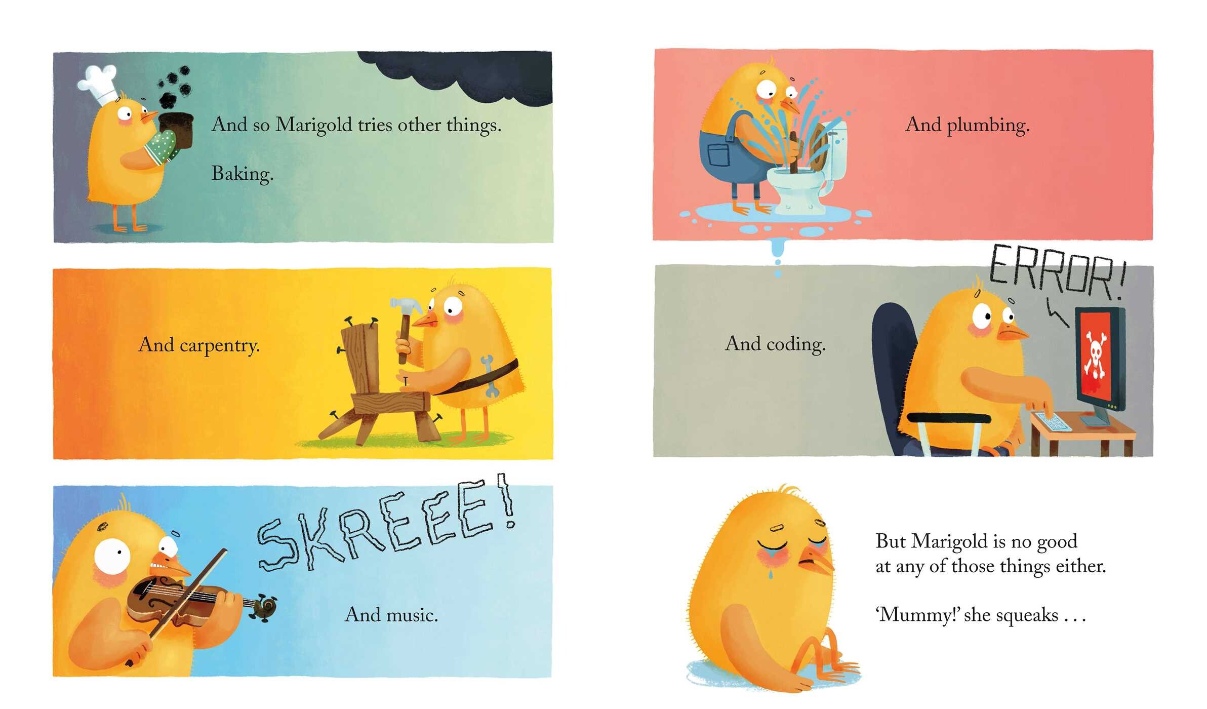 Marigold is a Chicken