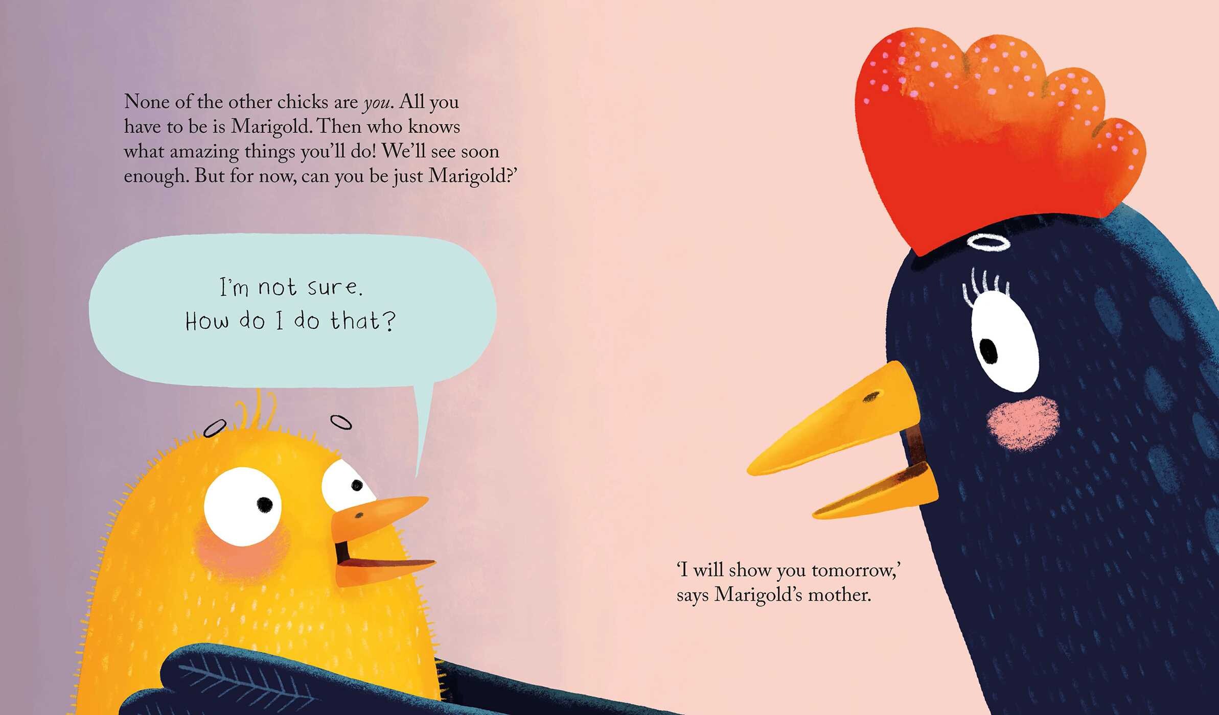 Marigold is a Chicken