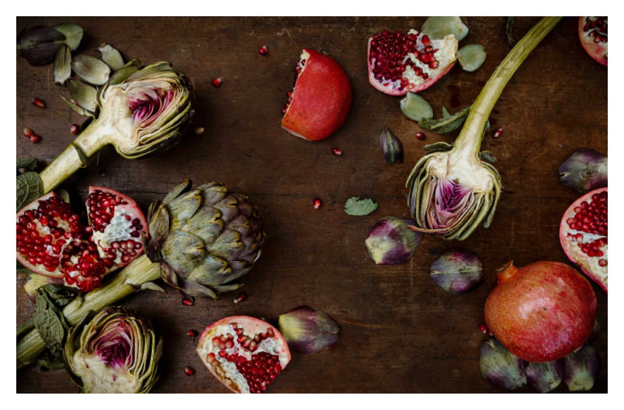Pomegranates and Artichokes