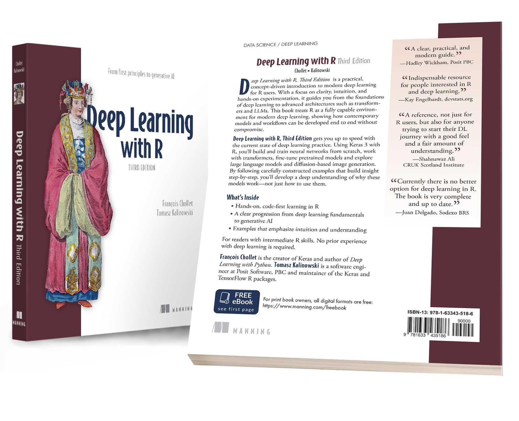Deep Learning with R, Third Edition