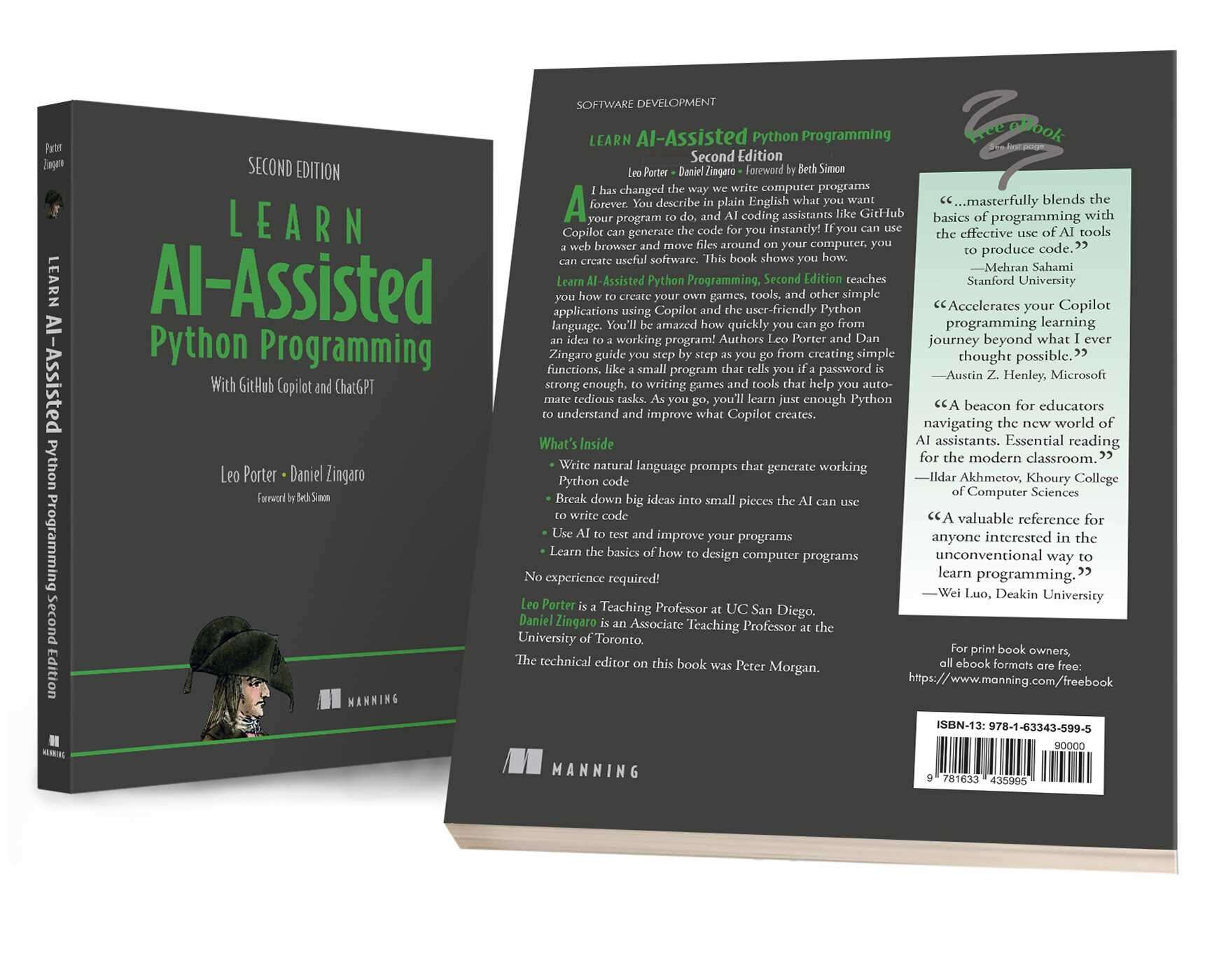 Learn AI-Assisted Python Programming, Second Edition