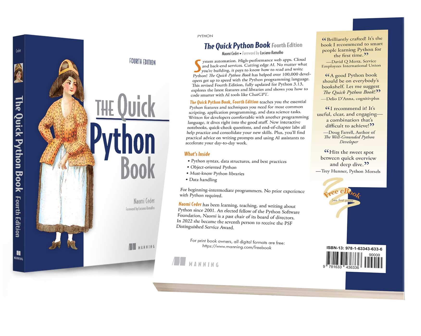 The Quick Python Book, Fourth Edition