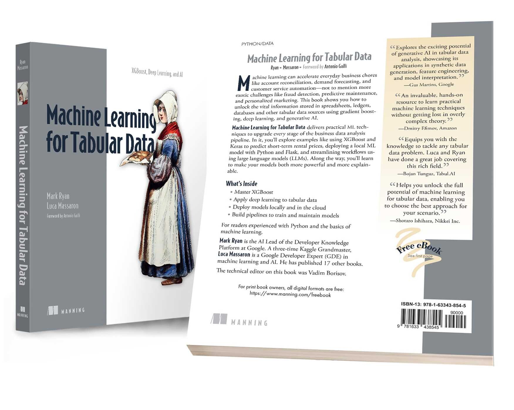 Machine Learning for Tabular Data