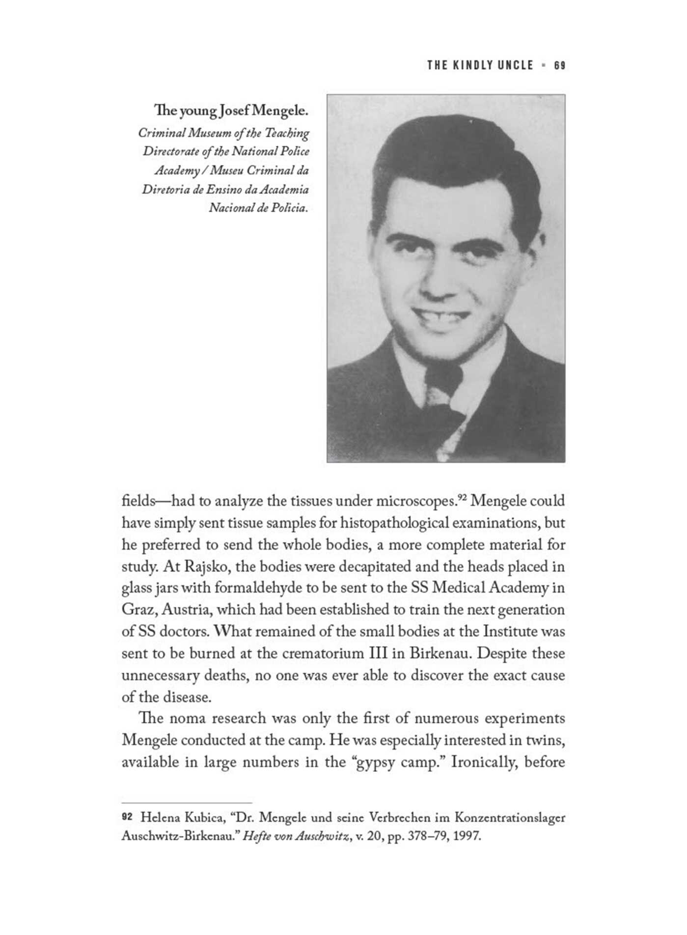 Hiding Mengele