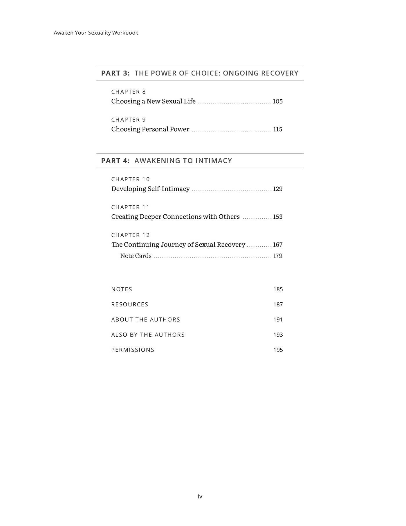 Awaken Your Sexuality Workbook