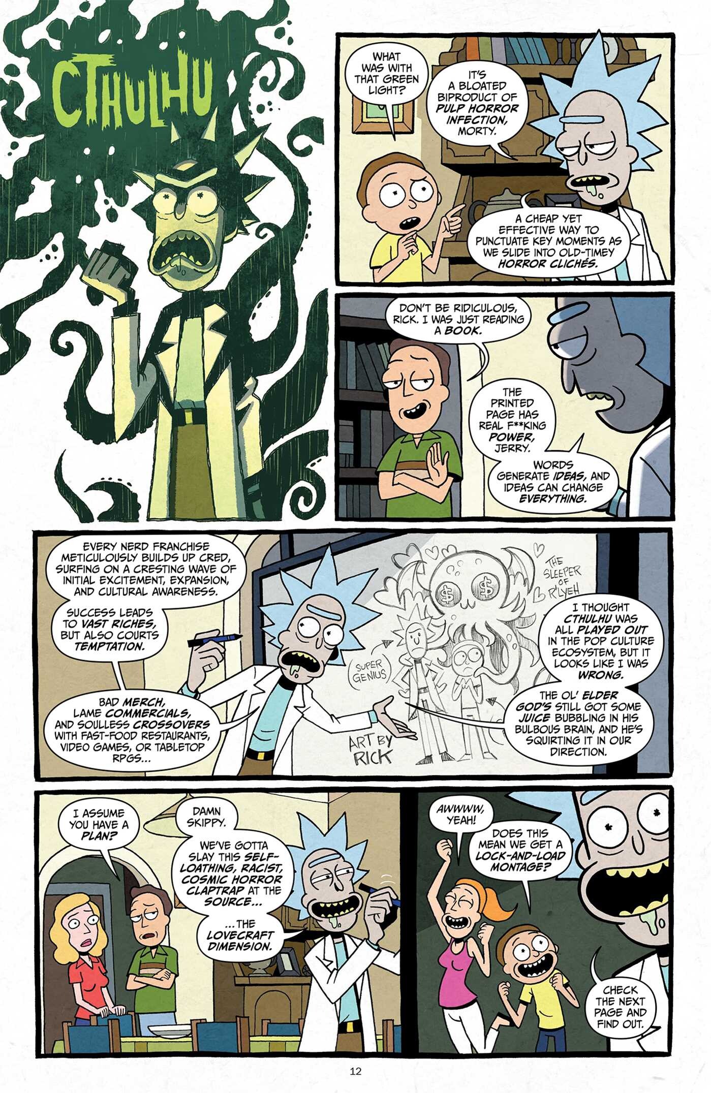 Rick and Morty vs. Cthulhu Deluxe Edition