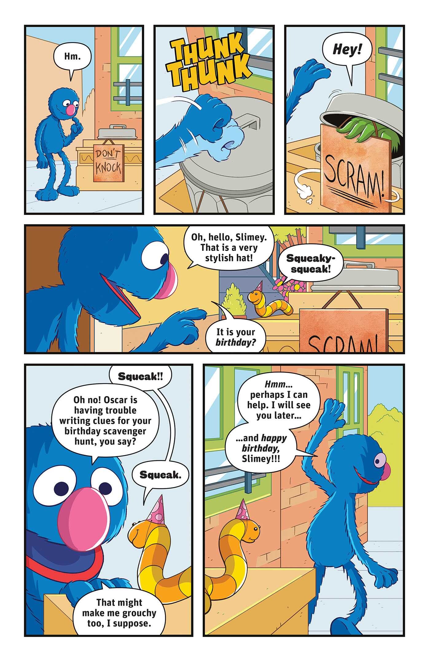 Sesame Street: Grover Lends a Hand