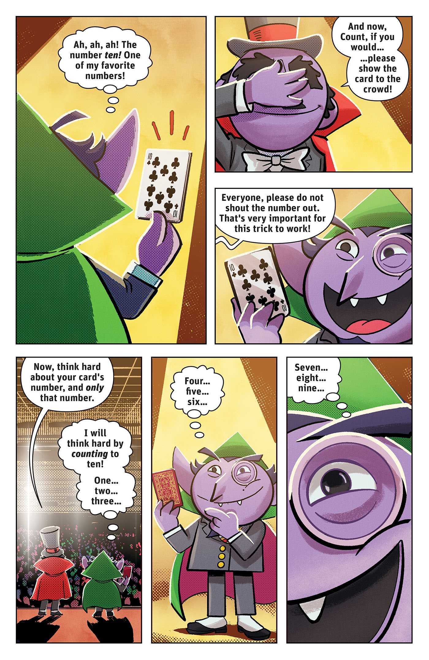 Sesame Street: The Amazing Mumford's Card Trick