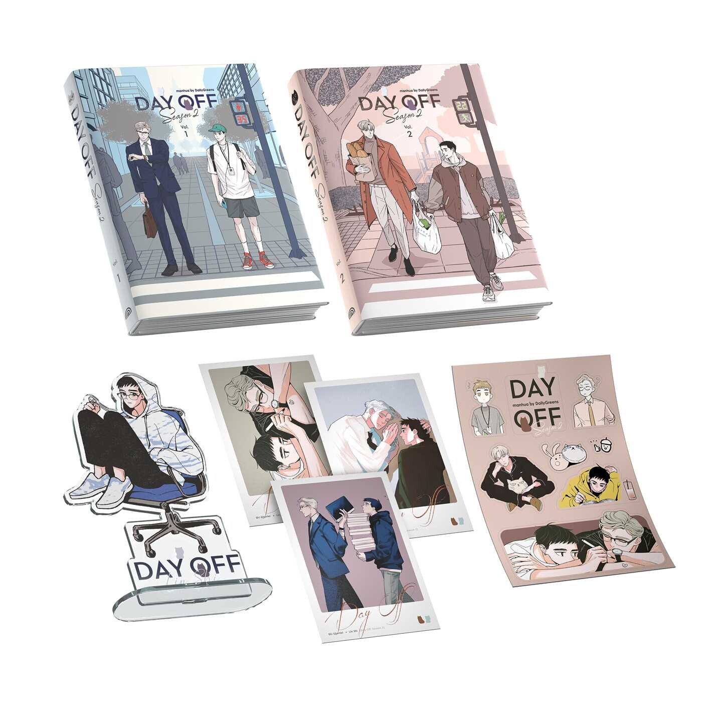 Day Off Season 2. Set  Vol 1 + Vol 2