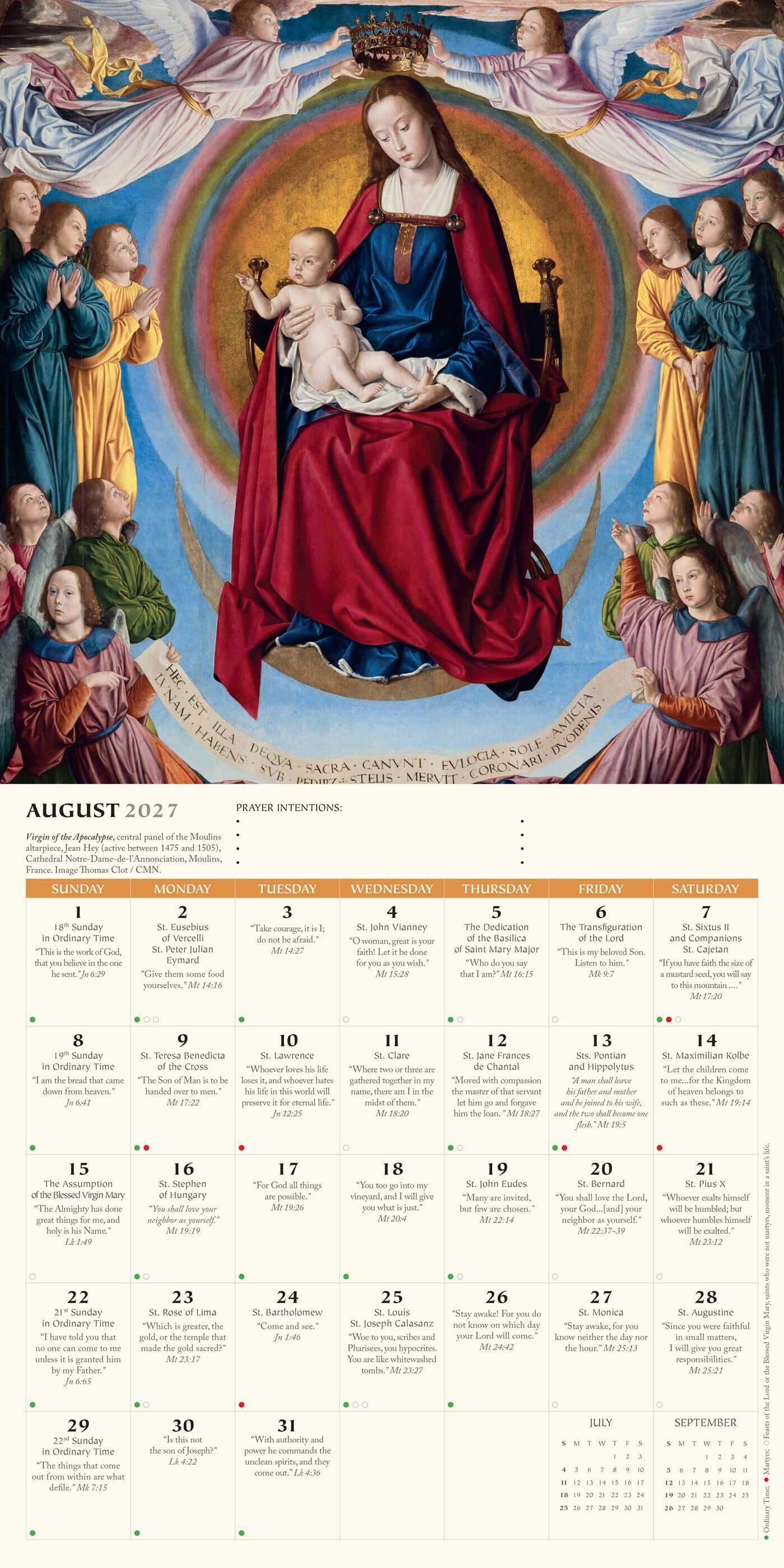 Magnificat 2027 Wall Calendar