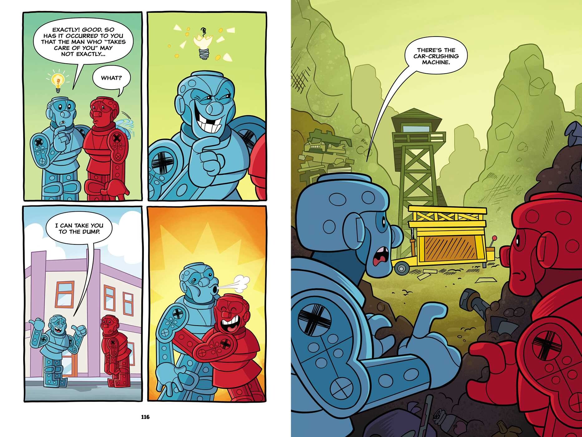 Rock'Em Sock'Em Robots: We're Gonna Need a Bigger Bot (Graphic Novel #1)