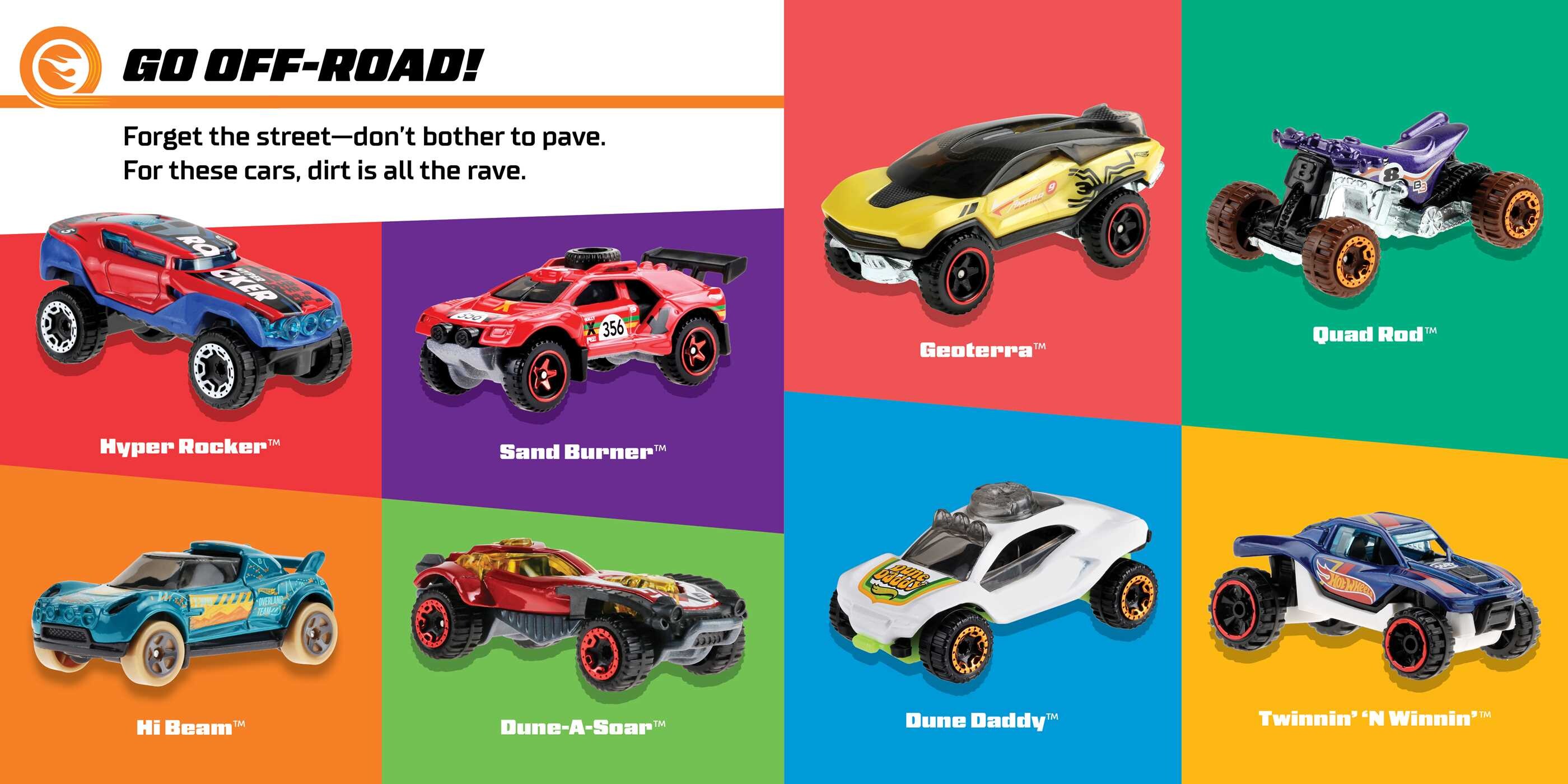 Amazing Hot Wheels Ready Set Speed Book Photos